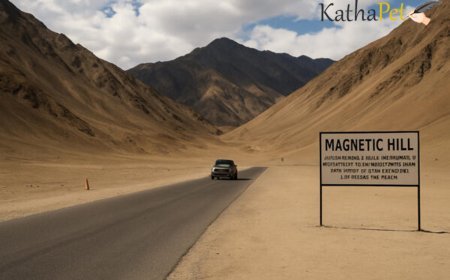 Magnetic Hill in Ladakh - India’s Gravity-Defying Mystery